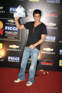 Shah Rukh Khan at FICCI frames final day at Rennaisance, Powai