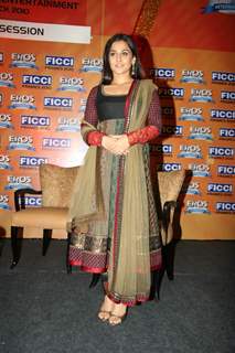 Vidya Balan at FICCI frames final day at Rennaisance, Powai