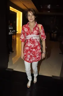 Udita Goswami at Right Ya Wrong success bash at Novotel