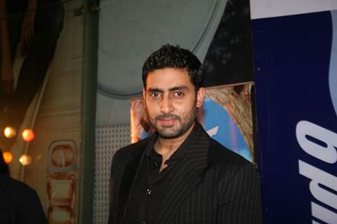 Abhishek Bachchan at the launch of Marathi film &quot;Vihir&quot; at PVR