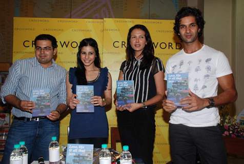 Ahmed Faiyaz, Soniya Mehra, Viveka Babajee and Purab Kohli at Ahmed Faiyaz Book Launch