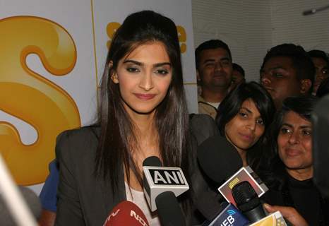 Bollywood actor Sonam Kapoor at the Wills Lifestyle India Fashion Week-2010, in New Delhi on Thrusday