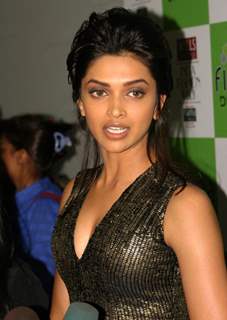 Bollywood actress Deepika Padukone at the Wills Lifestyle India Fashion Week-2010, in New Delhi on Saturday 27 March