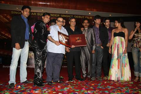 Subhash Ghai with Sukhwinder Singh''s debut film &quot;Kuchh Kariye&quot; music launch at Novotel