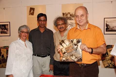 Anupam Kher launches book ''HISTORY IN THE MAKING'' by phootgrpaher Aditya Arya at NCPA