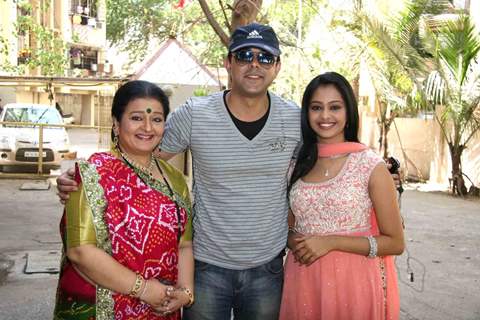 SAB TV family visit in malad