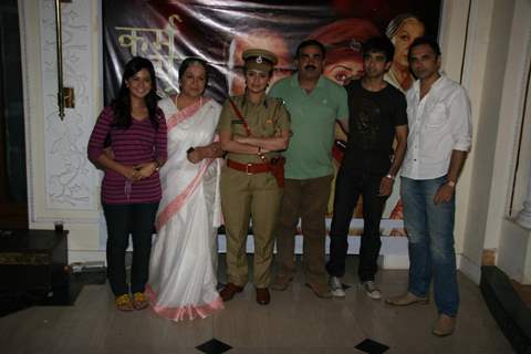 &quot;Karm Yudh&quot; TV serial on location at Goregaon