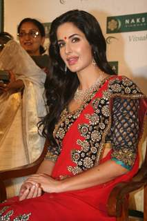 Katrina at Nakshatra Vivaah collection launch at Taj Land''s End