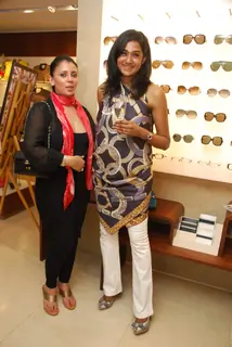 Guest at Salvatore Ferrragoma new collection launch at Trident