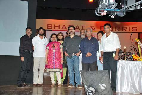 Guest at Arbaaz Khan launches Bharatt N Dorris Fashion Week at St Andrews Auditorium