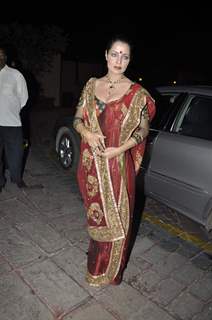 Celina Jaitley at Fardeen Khan''s sister Laila Khan''s wedding reception to Frahan Furniturewala at Taj Land''s End