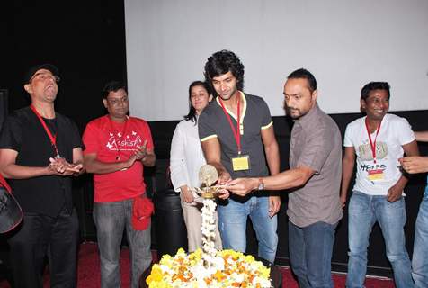 Manisha Koirala, Rahul Bose and Purab Kohli at the Inaugural day of Kashish Film Festival at PVR