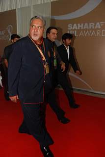 Vijay Mallya at IPL Awards red carpet in Grand Haytt Hotel on 23rd April 2010