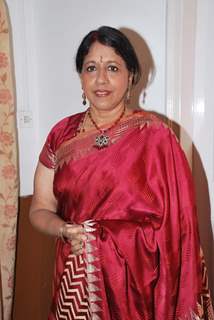 Kavita Krishnamurthy at Dinanath Mangeshkar Puraskar award at Sion in Mumbai