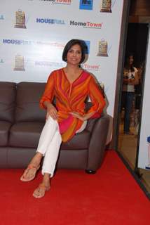 Bollywood actress Lara Dutta at a promotional event of her upcoming movie &quot;Housefull&quot; at Vikhroli