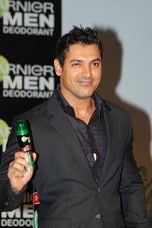 John Abraham launches new DEO from Garnier at Taj Land''s End