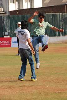 Celebrities at Housefull movie cricket match at Goregaon