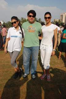 Celebrities at Housefull movie cricket match at Goregaon