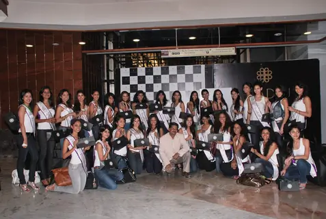 Miss India Universe contestants visit Miss Sixty store at Palladium
