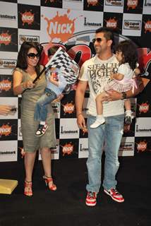 Aftab Shivdasani and Mahima Chaudhary at Roary the Racing Car Launch at Landmark, Phoenix Mill