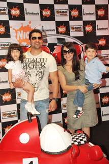 Aftab Shivdasani and Mahima Chaudhary at Roary the Racing Car Launch at Landmark, Phoenix Mill