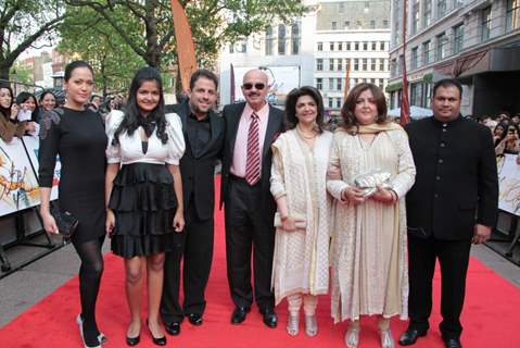 Roshan''s with Brett Ratner at London Premiere of Kites