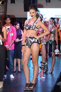 Models at Triumph Inspiration Award 2010 held at Palladium Mall, in Mumbai