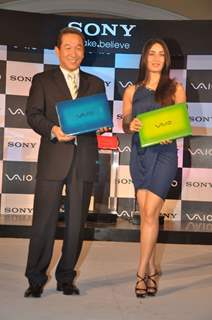 Kareena at Sony Vaio press meet