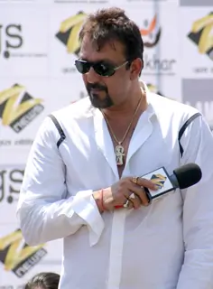 Sanjay Dutt at a gathering against terrorism, organised by Zee News