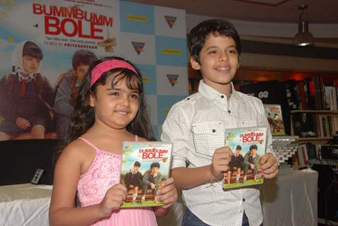 Darsheel Safary and Ziyah Vastani at Bum Bum Bole Film DVD launch at PVR, Juhu