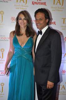 Liz Hurley graces Royal Rajasthan gala charity dinner at Taj Hotel, Colaba, Mumbai