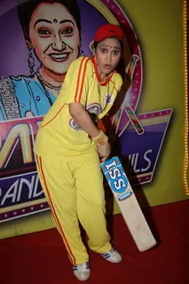 Disha Wakani at &quot;Tarak Mehta Ka Ollta Chasma&quot; on location at Kandivli