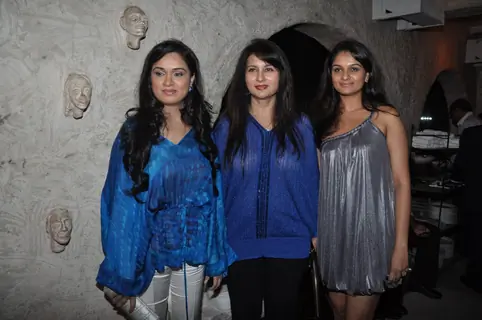 Padmini Kolhapure and Poonam at mercedes launch bash at Olive Mahalaxmi