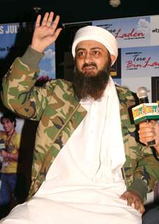 Press-meet to promote his film ''Tere Bin Laden'', in New Delhi