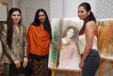 Anjana Kuthiala with her celebrity friends at Zpya at Warden Road