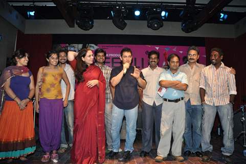 Aamir Khan at Peepli Live music launch