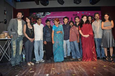 Aamir Khan at Peepli Live music launch