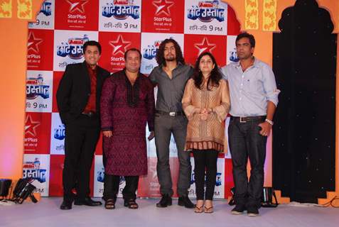 Sonu and Omi Vaidya at Star Plus Chote Ustad launch at Sea Princess