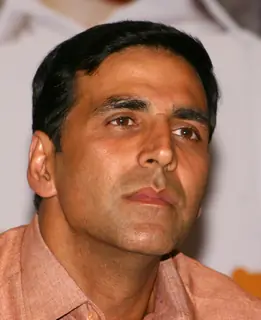 Bollywood actor Akshay Kumar at a press meet to promote his film