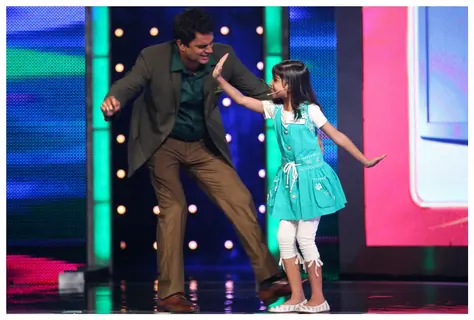 Madhavan dancing with Sparsh
