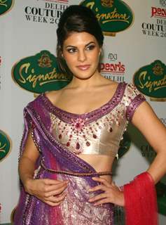 Jacqueline Fernandez at the Delhi Couture Week 2010, in New Delhi on Sunday