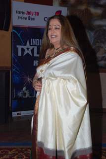 Kirron Kher during the press meet for the TV show