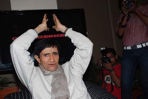 Dev Anand at the Charge-sheet film press meet