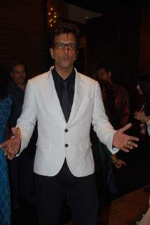 Javed Jaffery at Rafi music academy launch at Novotel