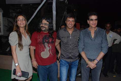 Pritam, Madhur Bhandarkar and Jitendra at ''''Once upon a time in Mumbai'''' success bash hosted by Ekta