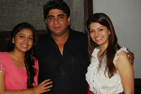 Neha and Rishma with Rajan Shahi