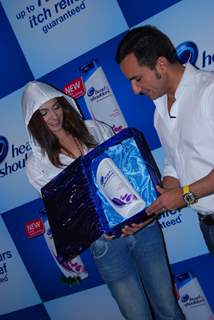 Saif Ali Khan at a promotional Head and Shoulders Event