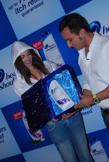 Saif Ali Khan at a promotional Head and Shoulders Event
