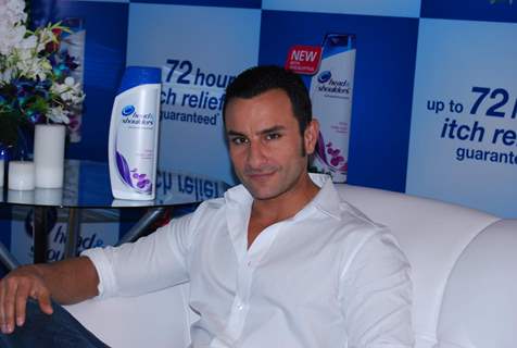 Saif Ali Khan at a promotional Head and Shoulders Event