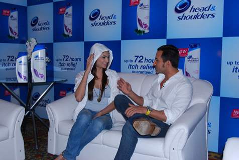 Saif Ali Khan at a promotional Head and Shoulders Event